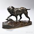 After Joseph Victor Chemin 18251901 Bronze Terrier