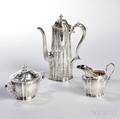 Threepiece Tiffany amp Co Sterling Silver Coffee Service