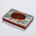 Austrian Silver and Agate Box