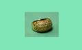 187 Ladies 18 Kt Yellow Gold Ring with Both Yellow and