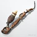 Carved Black Forest Pipe