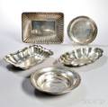 Five Pieces of American Sterling Silver Hollowware