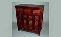 166 Late 19th C Chinese Intricately Carved Cabinet
