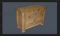 161A Italian Style Wooden Provincial Server