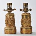 Pair of Giltmetal Lamps
