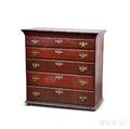 Queen Anne Cherry High Chest Top