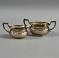 Durgin Sterling Silver Creamer and Sugar