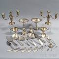 Group of Sterling Silver Hollowware and Flatware