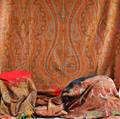Three Machinemade Paisley Shawls