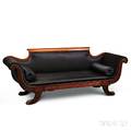 Classicalstyle Carved Mahogany Upholstered Sofa