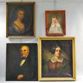 Four Painted Portraits