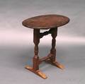 William and Mary Ovaltop Trestlebase Table