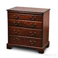 Georgian Mahogany Bachelors Chest