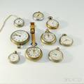 Nine Pocket Watches