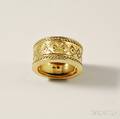 18kt Gold Band