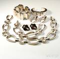 Group of Mexican Sterling Silver Jewelry