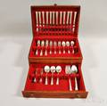 International Silver Co Serenity Partial Sterling Silver Flatware Service