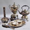 Group of Mostly Silverplated Tableware