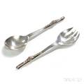 Sanborns Sterling Silver Salad Fork and Spoon