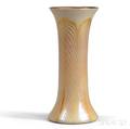 Kew Blas Gold Pulledfeather Vase