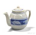 Dedham Pottery Turtle Teapot