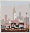 American School 20th Century New York Cityscape