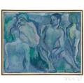 Hyde Solomon American 19111982 Improvisation Bathers
