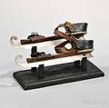 Pair of Brassinlaid Ice Skates