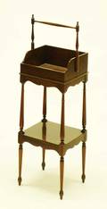 118 CHIPPENDALE STYLE MAHOGANY STAND