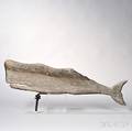 Wooden Whale Weathervane