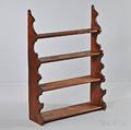 Fourtier Pine Wall Shelf