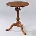 Walnut Tilttop Candlestand
