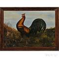 American School 19th Century Cock of the Walk