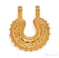 Archeological Revival 18kt Gold Pendant Lalaounis
