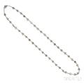 Art Deco Platinum and Diamond Chain Tiffany amp Co