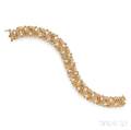 18kt Gold and Diamond Bracelet Tiffany amp Co