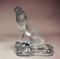 176 LALIQUE MOLDED AND FROSTED CRYSTAL CHEETAFrench