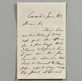 Emerson Ralph Waldo 18031882 Autograph Letter Signed Concord 2 June 1852