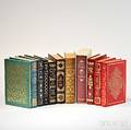 Franklin Library and Other Limited Edition Leatherbound Books Including Signed Copies Eleven Volumes