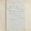 James Henry 18431916 Autograph Letter Signed 27 July 1882