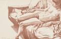 Philip Pearlstein American b 1924 Nude on Sofa