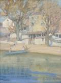 George M Haushalter American 18621943 Back Water New Hope Pennsylvania