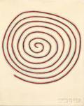 Charles Christopher Hill American b 1948 Red Spiral