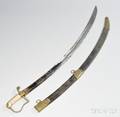 Cavalry Saber and Scabbard
