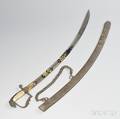 Eagle Pommel Saber and Scabbard