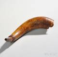 Inscribed Powder Horn