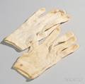 Civil Warera Gloves Identified to Franklin W Chenery 44th Massachusetts Volunteer Infantry