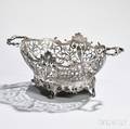 Victorian Sterling Silver Basket