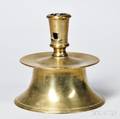 Brass Capstan Candlestick