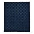 Indigo Blue Double Weave Coverlet